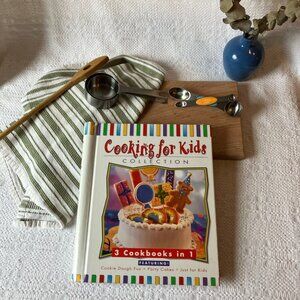 Vintage 2000 Cooking For Kids Collection 3 In 1 Recipes Cookbook Cook Book
